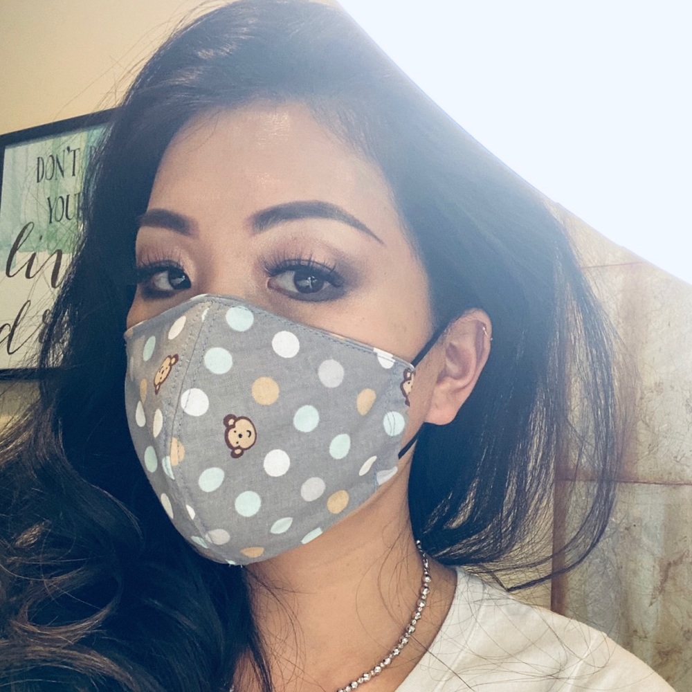 Handmade fabric face masks* adult mask